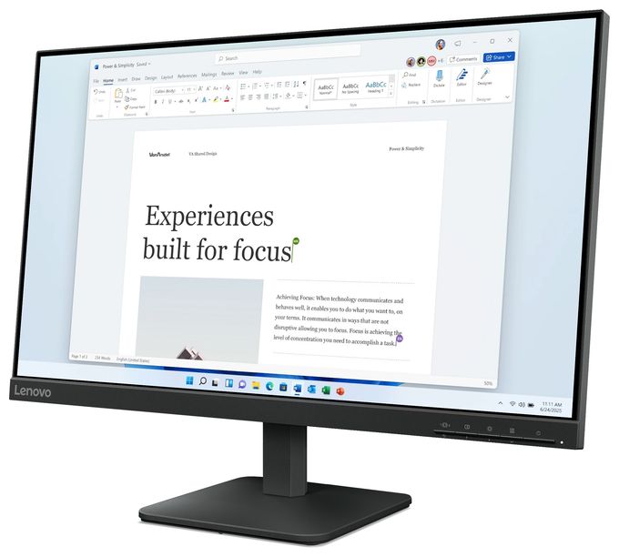 Full HD Monitor 60,5 cm (23.8 Zoll) 16:9 6 ms 250 cd/m²  L24-4e (Schwarz) 