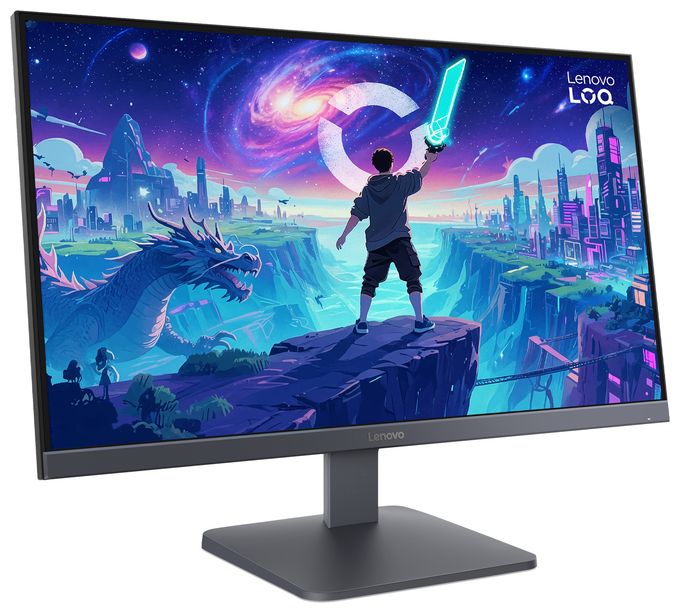 Quad HD Monitor 68,6 cm (27 Zoll) 16:9 4 ms 300 cd/m²  LOQ27Q-10 (Schwarz) 