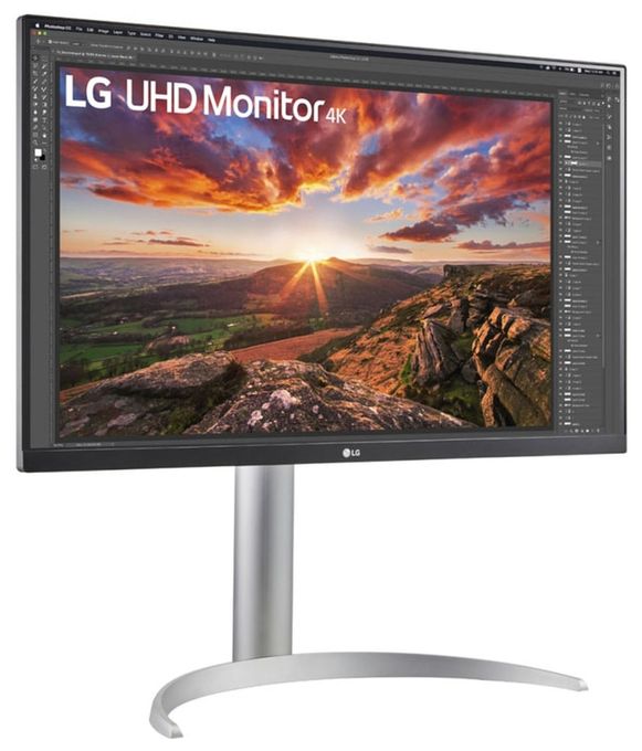 4K Ultra HD Monitor 68,6 cm (27 Zoll) 16:9 5 ms 400 cd/m²  27UP850K-W.AEU (Schwarz) 