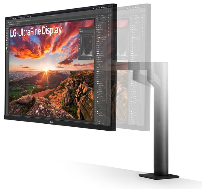 4K Ultra HD Monitor 80 cm (31.5 Zoll) 16:9 5 ms 350 cd/m²  32UN880K (Schwarz) 