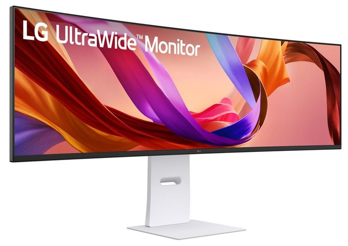 Quad HD Monitor 124,5 cm (49 Zoll) 32:9 5 ms 400 cd/m²  49U950A-W (Schwarz, Weiß) 