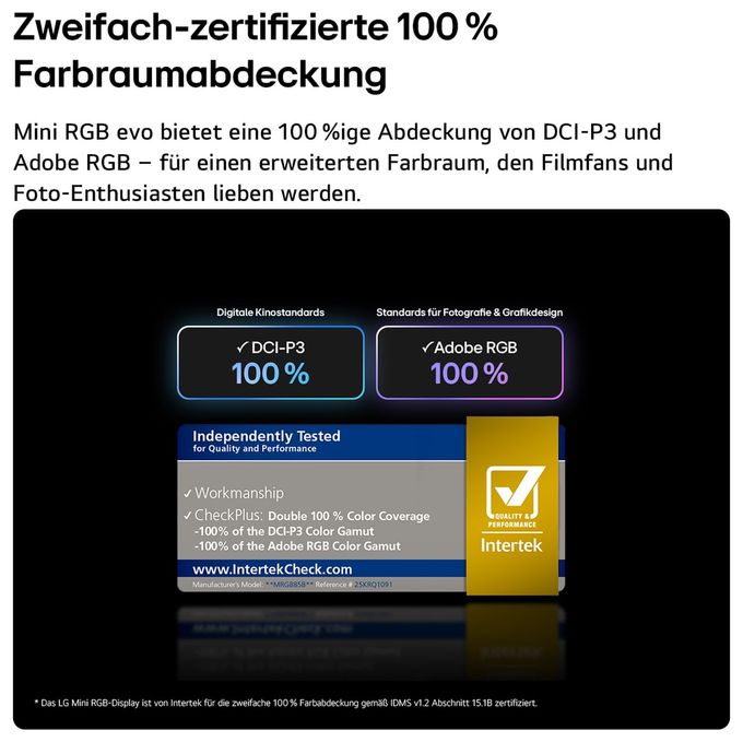 LED 127 cm (50 Zoll) Fernseher 4K Ultra HD 50MRGB88B9B 