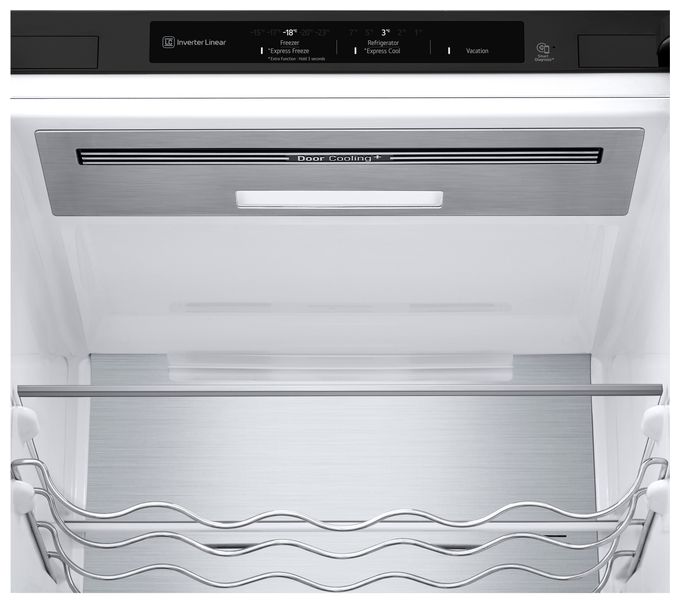277 l / 107 l Kühl-Gefrierkombi freistehend 99 kWh Jahr  GBB92MCB1P (Schwarz) 