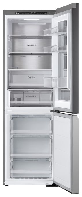 239 l / 110 l Kühl-Gefrierkombi freistehend NoFrost 172 kWh Jahr  GBG5160CPY (Silber) 