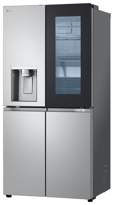 Side-by-Side Kühl-/ Gefrierkombination 288 l / 220 l 314 kWh NoFrost 1787 mm x 835 mm  GMG861MBAE (Schwarz, Edelstahl) 