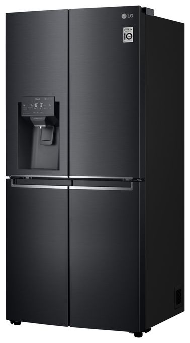 Side-by-Side Kühl-/ Gefrierkombination 286 l / 220 l 314 kWh NoFrost 1787 mm x 835 mm  GML844MCAE (Schwarz) 