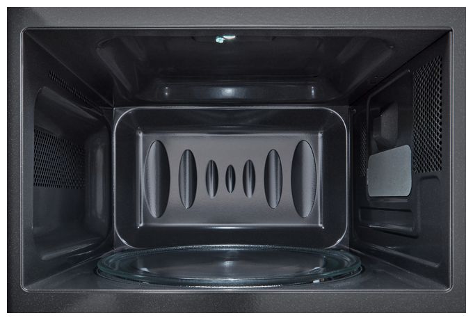 Freistehende Mikrowelle 700 W Größe: klein 5 Stufen  MS2032GAS (Schwarz) 