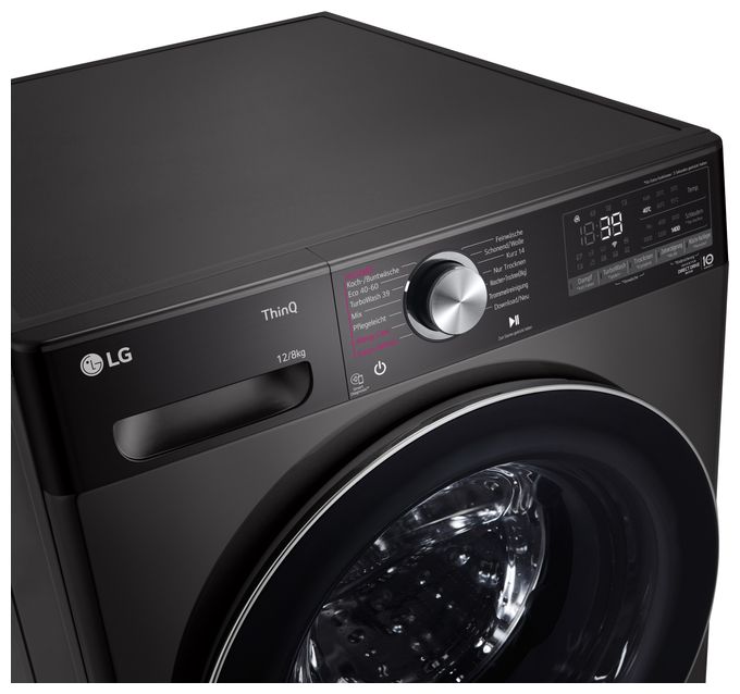 12 kg 8 kg Waschtrockner 1400 U/min V9WD128H2B 