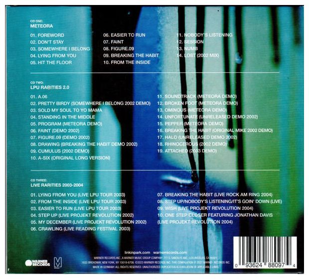 Linkin Park - Meteora(20th Anniversary Edition) Deluxe 