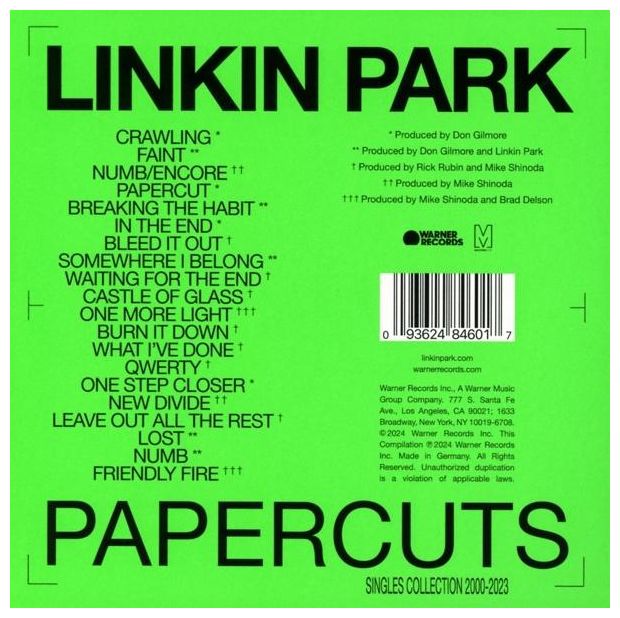 Linkin Park - Papercuts(Singles Collection 2000-2023) 