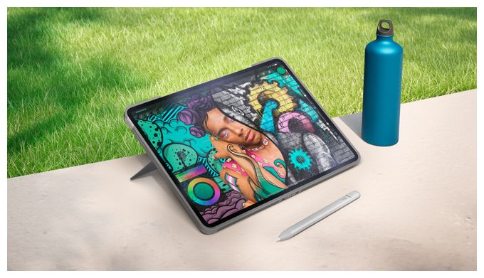 für Apple iPad Air 13-inch (M2) bis 33 cm (13") (Oxford Grey) Combo Touch 