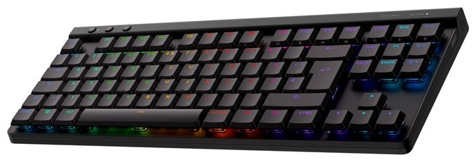 RGB-LED Gaming Tastatur RF Wireless + Bluetooth 2.4 GHz  G515 (Schwarz) 