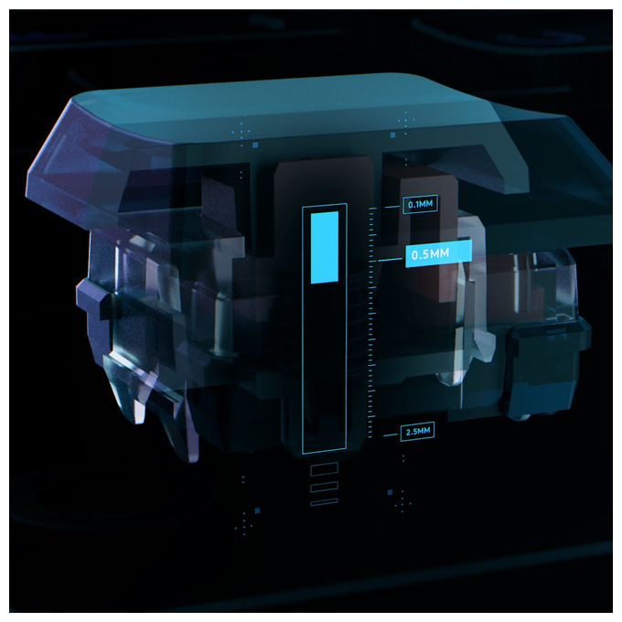 RGB-LED Gaming Tastatur USB  G515 TKL Rapid (Schwarz) 