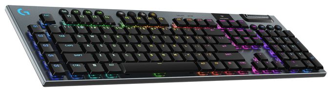 LED Gaming Tastatur RF Wireless + Bluetooth 2.4 GHz  G915X Lightspeed (Schwarz) 