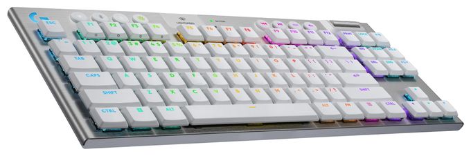 LED Gaming Tastatur USB + RF Wireless + Bluetooth  G915X Lightspeed (Weiß) 