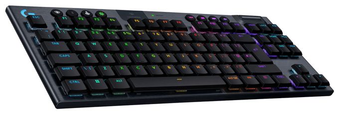 LED Gaming Tastatur USB + RF Wireless + Bluetooth  G915X Lightspeed (Schwarz) 
