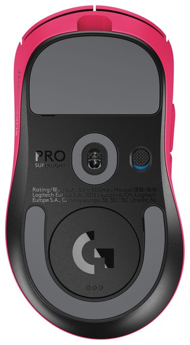 44000 DPI Gaming Maus Optisch  Pro X Superlight 2 DEX (Magenta) 