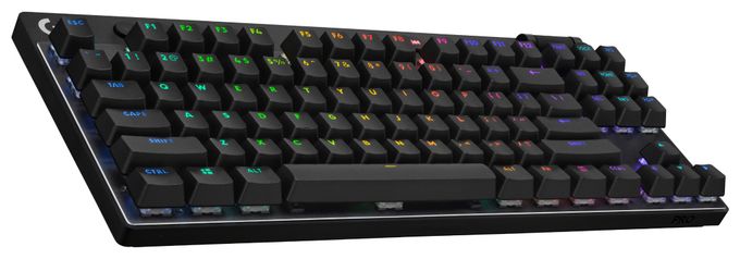 RGB-LED Gaming Tastatur RF Wireless + Bluetooth 2.4 GHz  Pro X TKL (Schwarz) 