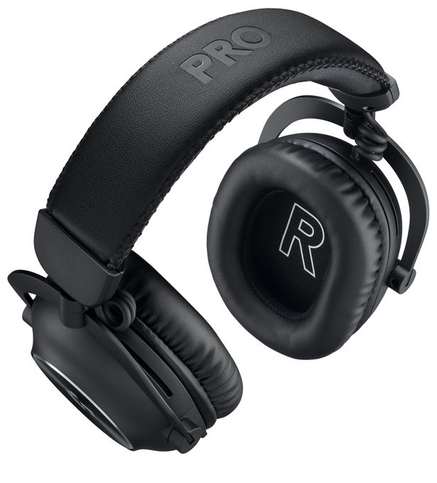 Over Ear Bluetooth Kopfhörer kabelgebunden&kabellos 50 h Laufzeit  Pro X Wireless 2 Headset + Stand (Schwarz) 