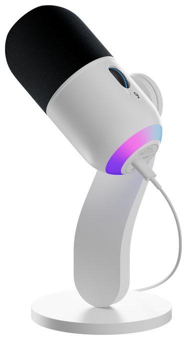Kabelgebunden Tischmikrofon 96 kHz USB  Yeti GX (Schwarz, Weiß) 