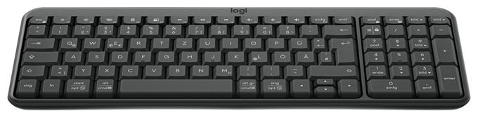 Universal Tastatur RF Wireless + Bluetooth 2.4 GHz  K250 Compact Bluetooth (Graphit) 