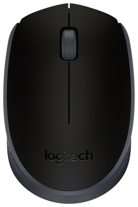 1000 DPI Büro Maus Optisch  M171 (Schwarz, Grau) 