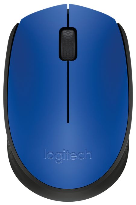 1000 DPI Büro Maus Optisch  M171 (Schwarz, Blau) 