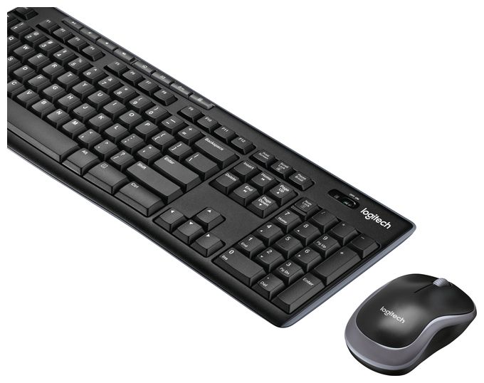 Home Tastatur RF Wireless 2.4 GHz  MK270 (Schwarz) 