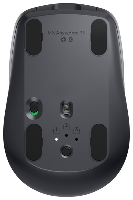 8000 DPI Büro Maus Laser  MX Anywhere 3S Compact (Graphit) 
