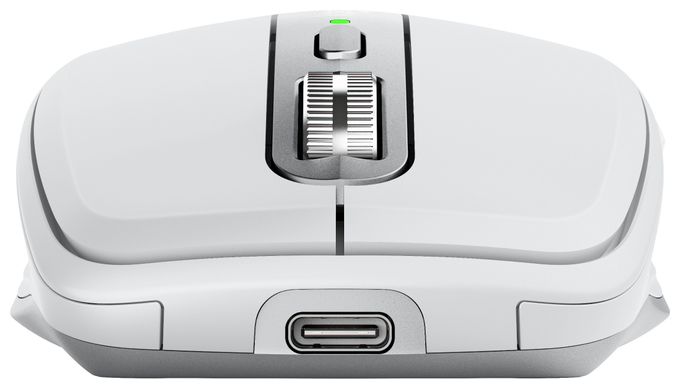 8000 DPI Büro Maus Laser  MX Anywhere 3S for Mac (Silber, Weiß) 