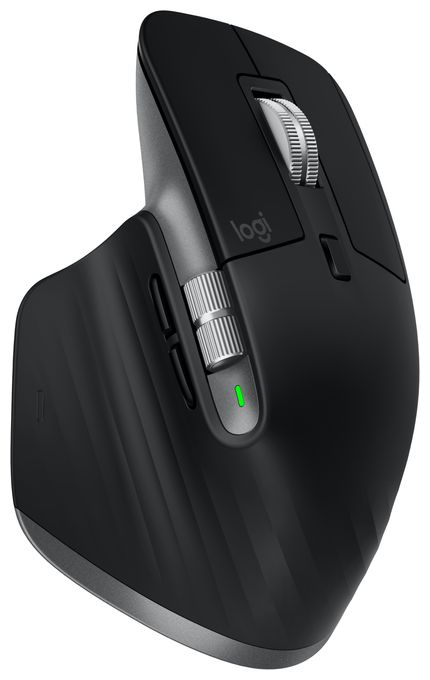 8000 DPI Büro Maus Laser  MX Master 3S for Mac (Grau) 
