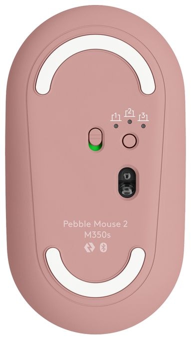 4000 DPI Reisen Maus Optisch  Pebble 2 M350s (Pink) 