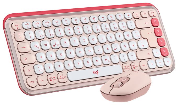 Universal Tastatur Bluetooth  POP Icon Combo (Rose) 