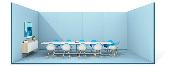 Gruppen-Videokonferenzsystem  LAN Wlan Rally Bar 