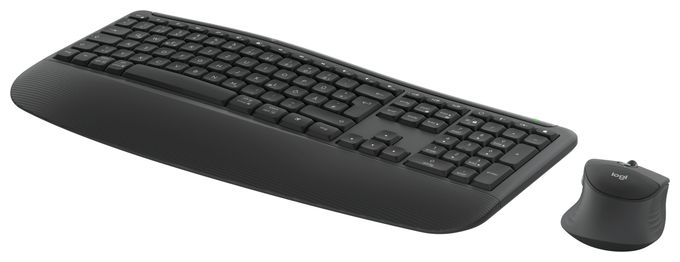 Universal Tastatur RF Wireless + Bluetooth 2.4 GHz  MK880 Signature Comfort Plus Combo (Graphit) 