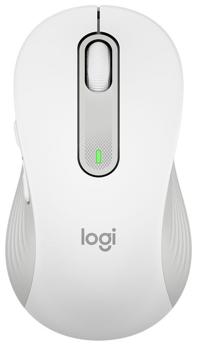 4000 DPI Büro Maus Optisch  Signature M650 (Weiß) 