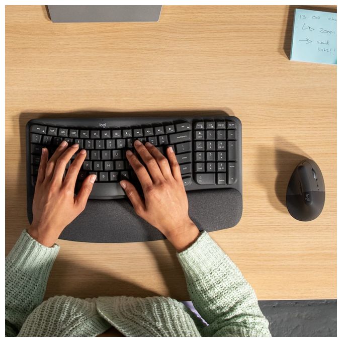 Universal Tastatur Bluetooth  Wave Keys and Lift Combo (Graphit) 