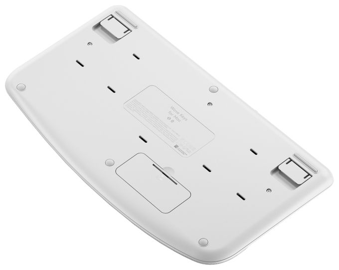 Heimbüro Tastatur Bluetooth  Wave Keys for Mac (Weiß) 