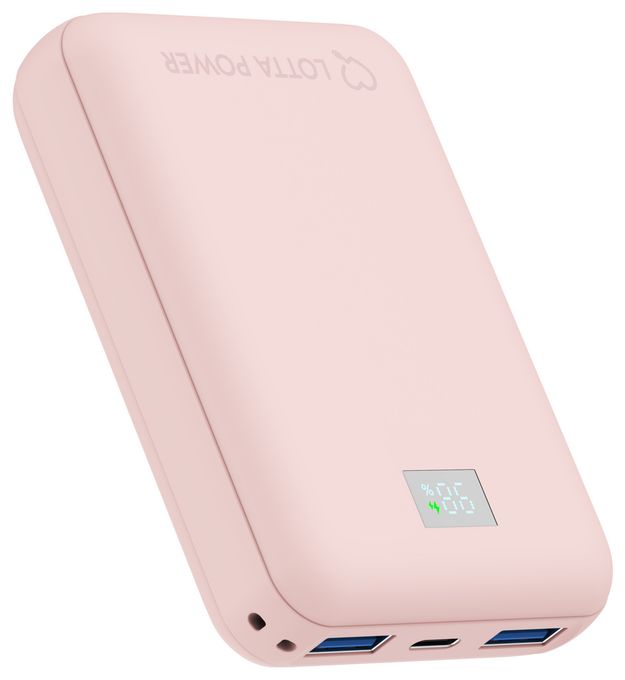 10000 mAh Powerbank USB Typ-C  Mini (Rose) 