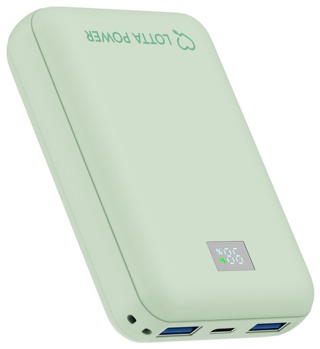 10000 mAh Powerbank USB Typ-C  Mini (Mint) 