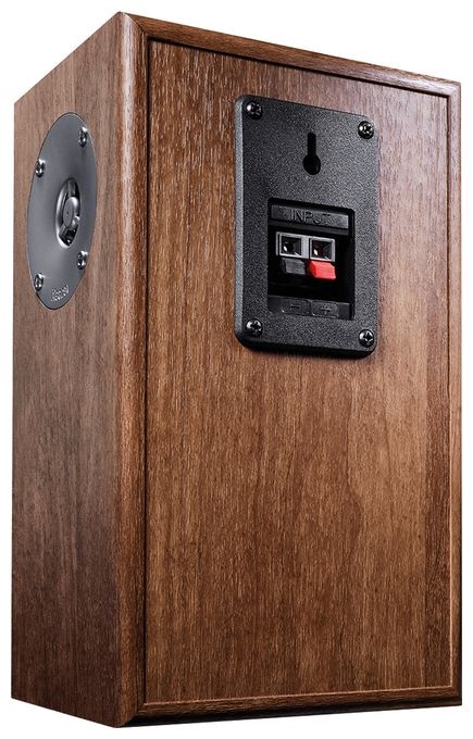 60 W 2-Wege Lautsprecher  Monitor S10D (Schwarz, Walnuss) 