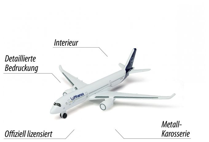 Aitport Airbus 350 Lufthansa 