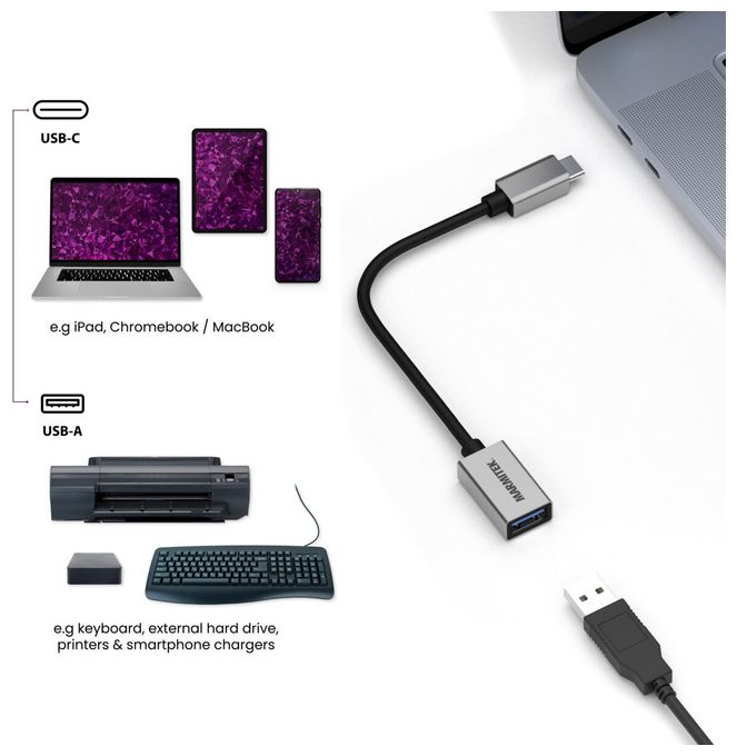 Connect USB C auf USB-A - USB-C auf USB-A Adapter 