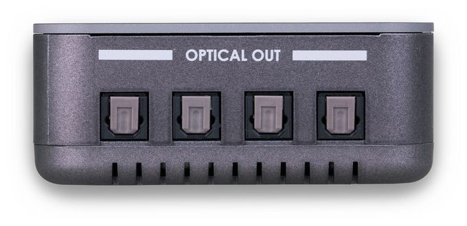 Split TS14 - Toslink-Splitter - 1 Eingang / 4 Ausgänge 