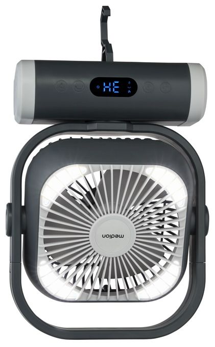 Ventilator Zimmerdecke, Flur, Tisch 48 dB  E10TF MD12065 (Grau, Weiß) 