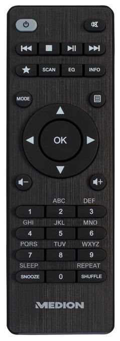 Bluetooth AM, DAB+, FM, MW Radio Internet  Life P85333 (Schwarz) 