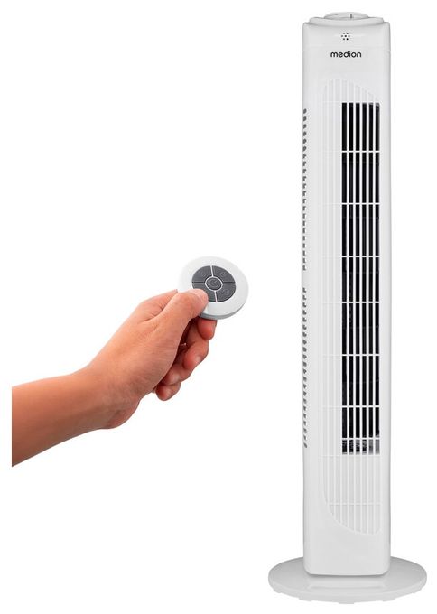 Turmventilator Stand 61 dB  Life E11TF (Weiß) 