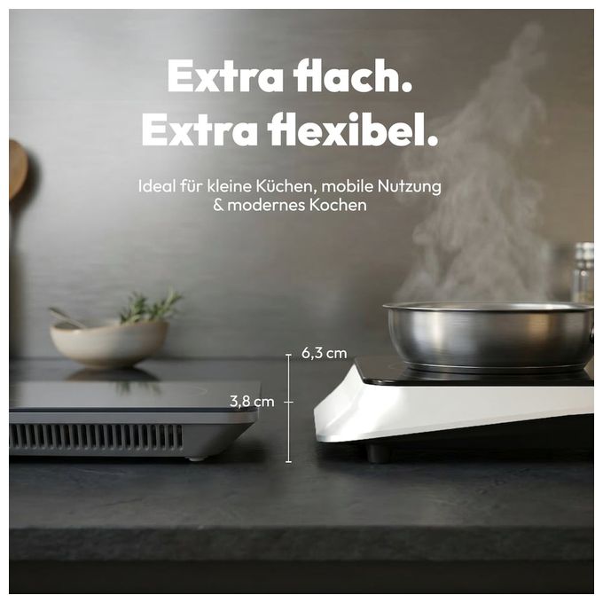 28 cm Induktions Kochfeld/Herdplatte 1 Zone(n) MD100090 autarkes 