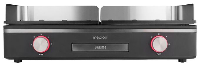 2400 W  MD12027 (Schwarz, Edelstahl) 