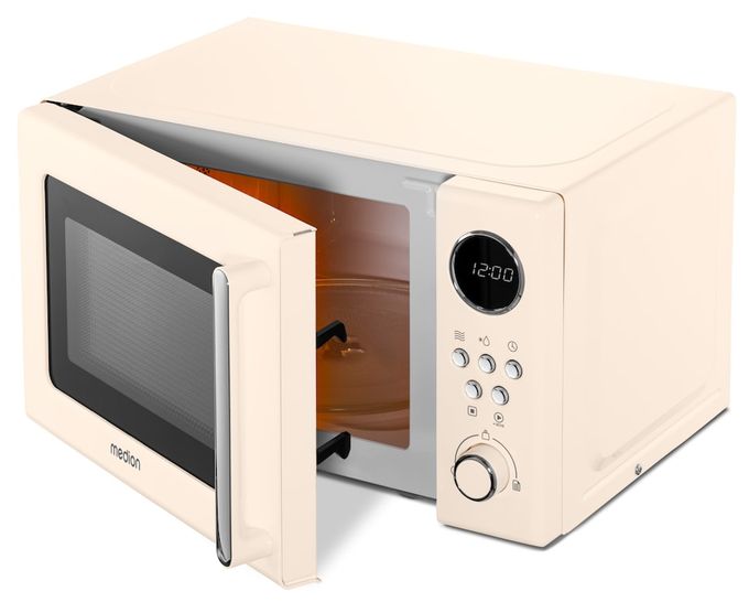 Freistehende Mikrowelle 800 W Größe: klein 5 Stufen  MD15000 (Pink) 